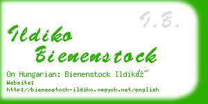 ildiko bienenstock business card